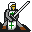 This is the unit sprite for the leper knight.<br />And I apologize if something's a bit off about the sprite (like, maybe the proportions are a bit off or something?) because this is my first ever pixel artwork and I have very little experience when it comes to pixel art so I apologize if there are some mistakes.